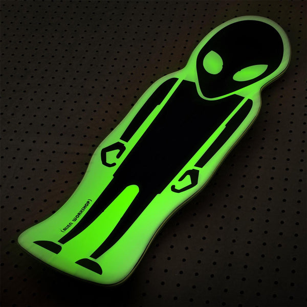 Alien Workshop Soldier Die Cut Glow Skateboard Deck Multi 9.675 - Skatewarehouse.co.uk