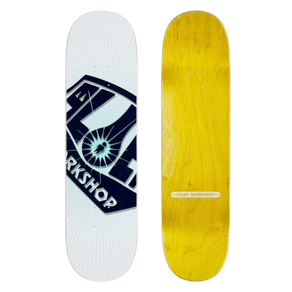 Alien Workshop OG Burst White / Natural Skateboard Deck - 7.75