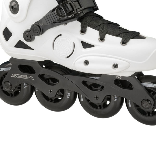 Seba E3 80 Premium In-Line Skates - White