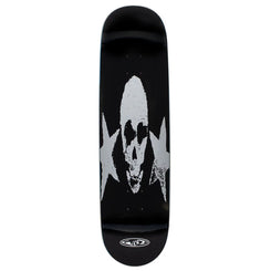 WKND 'Mumbler' Team Board (WB) Black / Silver Skateboard Deck - 8.37"