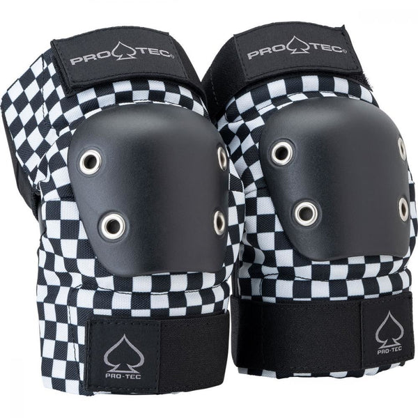 Pro-Tec Pads Street Gear Junior 3 Pack Open - Checker - Skatewarehouse.co.uk