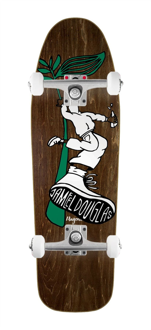 Magenta Jameel Douglas 'M Street' (Retro Shape) x Venom Custom Complete Skateboard - 8.4