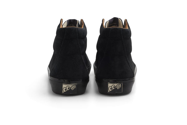 VM003 HI Suede (3 x Black / Black) Shoes - UK 6.5