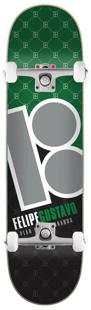 Plan B Corner Felipe Plan B x Venom Custom Complete Skateboard - 7.75" - Skatewarehouse.co.uk