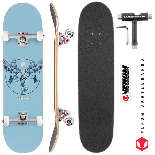 Birdhouse Logo Hummingbird Logo Custom Complete Skateboard - 8.25