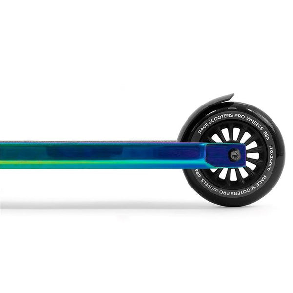 Rage One 110mm Neochrome Stunt Scooter - Full Size