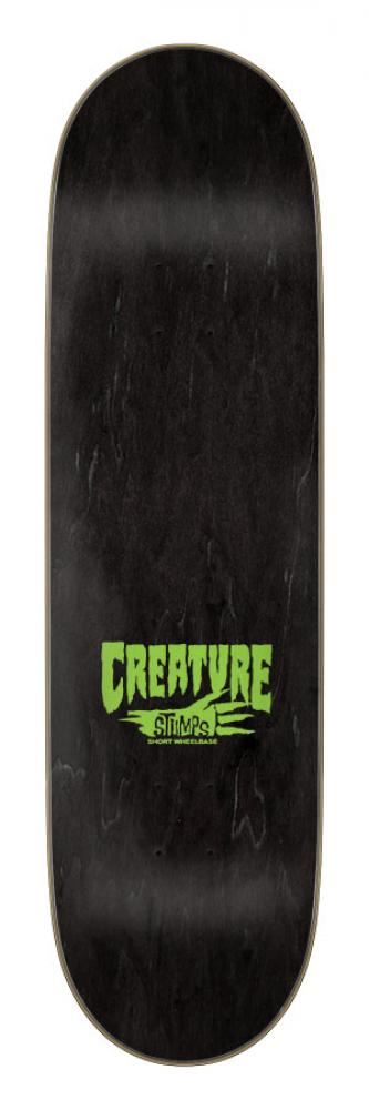 Creature Logo Outline Stumps Skateboard Deck - 8.6