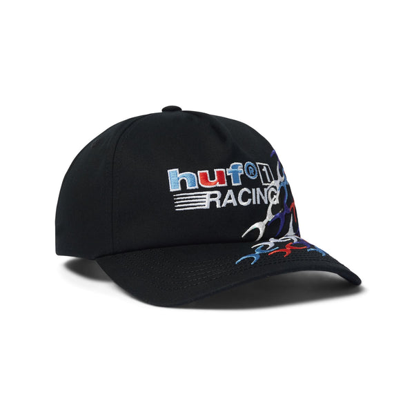 Huf One Racing 5 Panel Hat (Black) - One Size