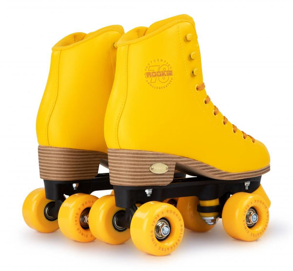 Rookie Quad Skate Rollerskates Classic 78 - Yellow - Skatewarehouse.co.uk