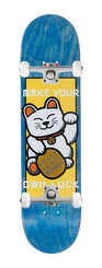 Enuff Designer - 7.75" - Lucky Cat Blue x Venom Custom Complete Skateboard - 7.75"