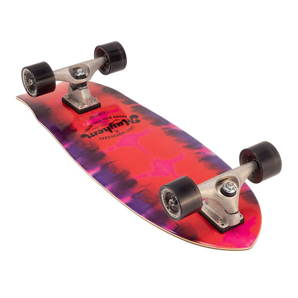 Carver ...Lost RNF Retro Tie Dye Surfskate Cruiser Skateboard CX - 9.875