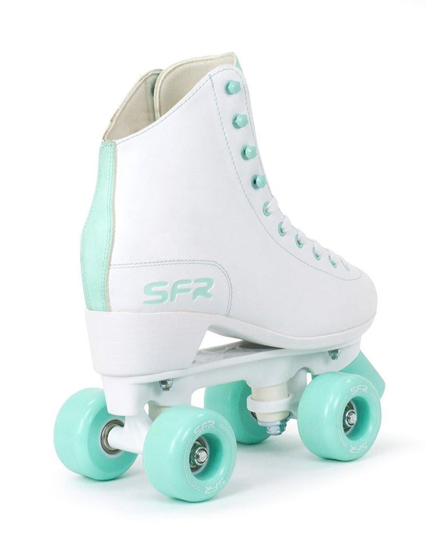 SFR Figure Children's Quad Skates - White / Green - Skatewarehouse.co.uk