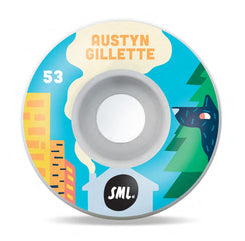 sml. The Arvo Series Austyn Gillette AG V-Cut - SALE Skateboard Wheels - 53mm