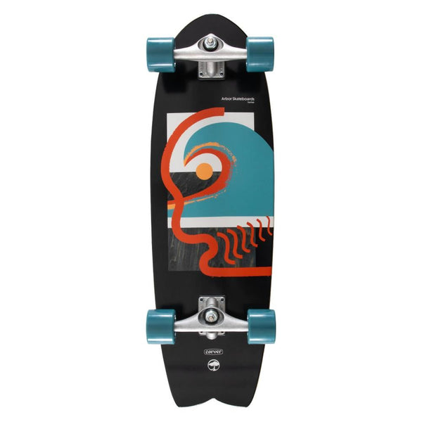 Arbor Surfskate CX Surfskate Fat Fish Complete Cruiser - 32.0