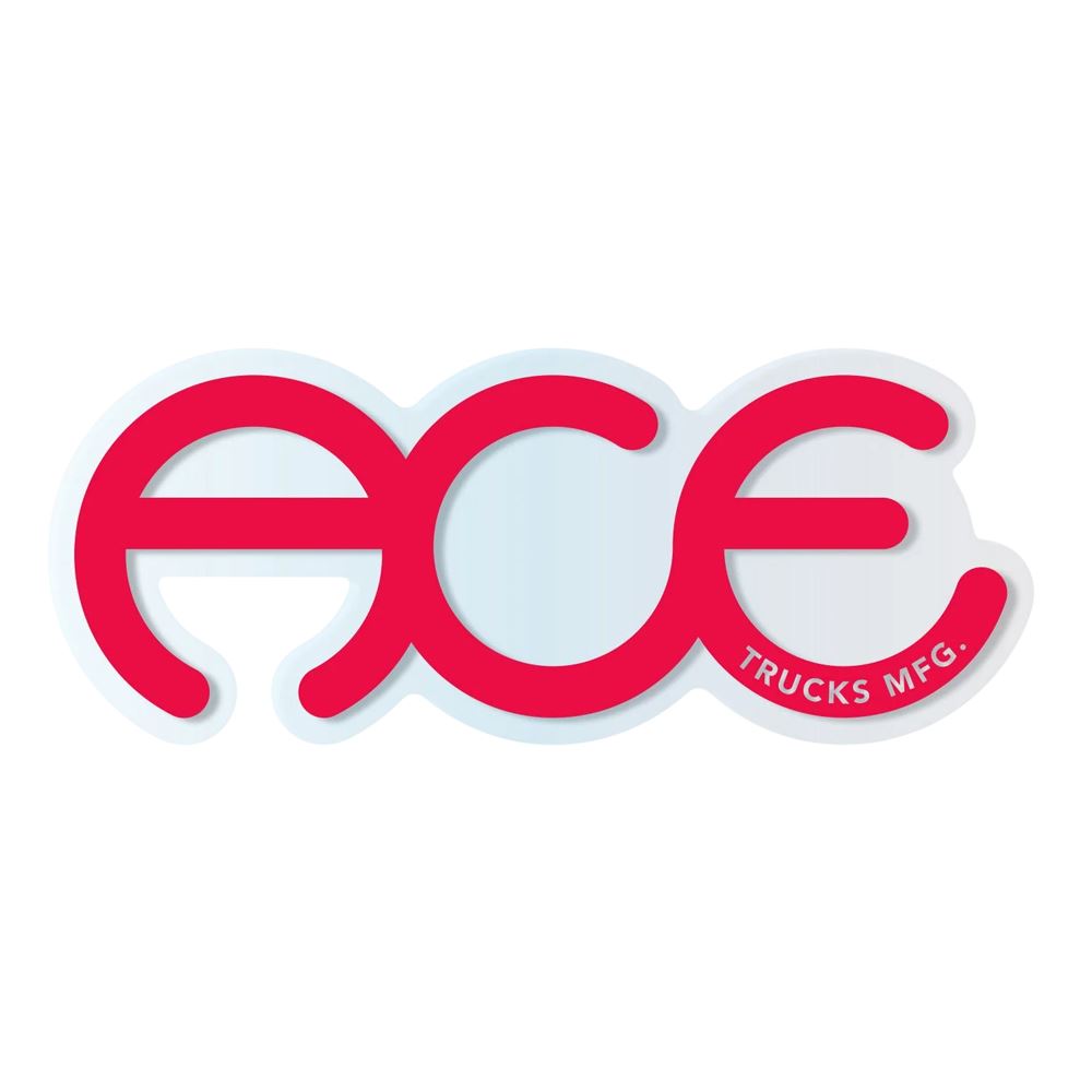 Ace Rings Red 3.5" (20 Pack) Stickers