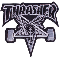 Thrasher Patch Skategoat Black / Silver - 4