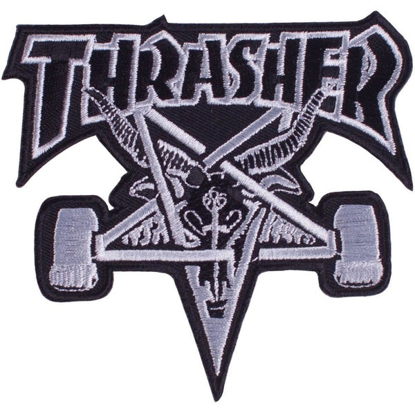 Thrasher Patch Skategoat Black / Silver - 4