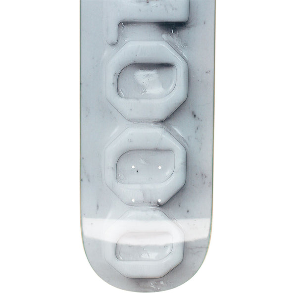Ceramic OG Logo - White Skateboard Deck - 8.25