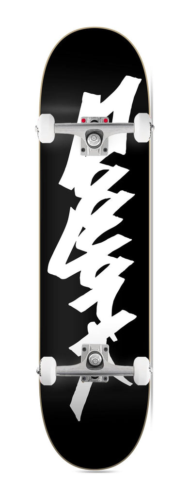 Zoo York OG 95 Tag Black/White x Venom Skateboards Custom Complete Skateboard - 8.25