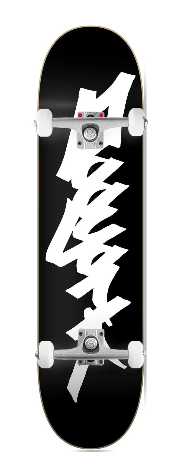 Zoo York OG 95 Tag Black/White x Venom Skateboards Custom Complete Skateboard - 8.25