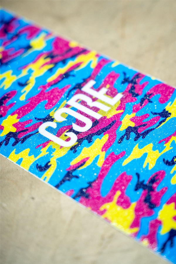 CORE Scooter Griptape - Neon Camo - Skatewarehouse.co.uk