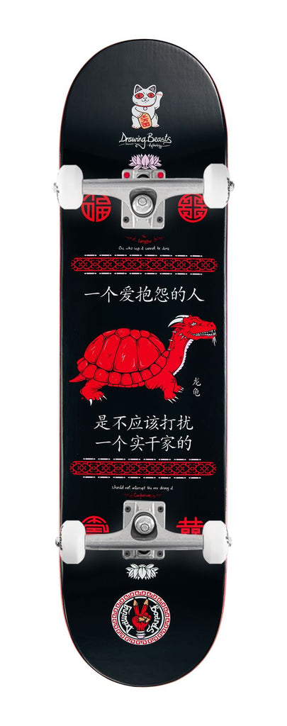Drawing Boards Mythology Series - Longgui x Venom Custom Complete Skateboard - 8"