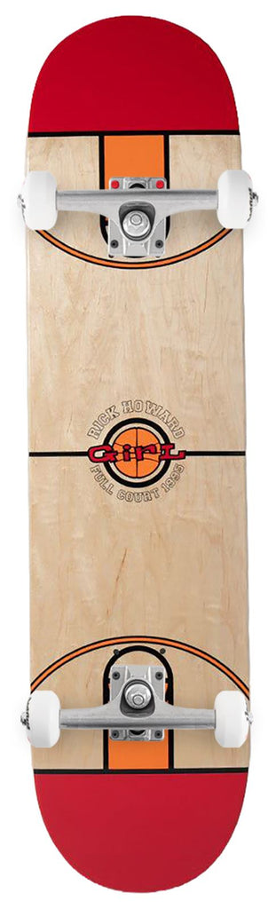 Girl Skateboard Full Court Rick Howard Twin x Venom Custom Complete Skateboard - 8.25" - Skatewarehouse.co.uk