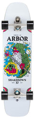 Arbor Performance Shakedown 37 Curse x Carver Custom Surf Skate Skateboard C7 - 9.25" x 37.0" - Skatewarehouse.co.uk