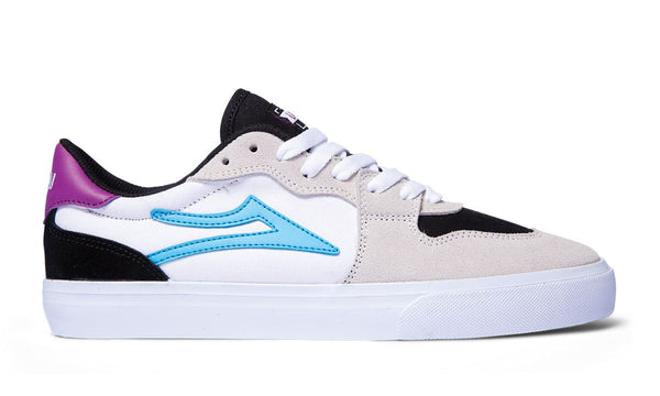 Lakai York Skate Shoes - White / Black - Skatewarehouse.co.uk