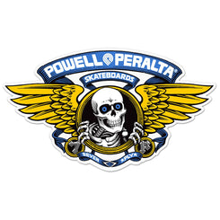 Powell-Peralta Winged Ripper Die-Cut 5" Blue (10 PK) Stickers