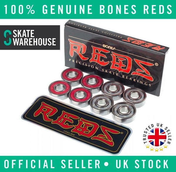 Bones Reds Bearings - Skatewarehouse.co.uk