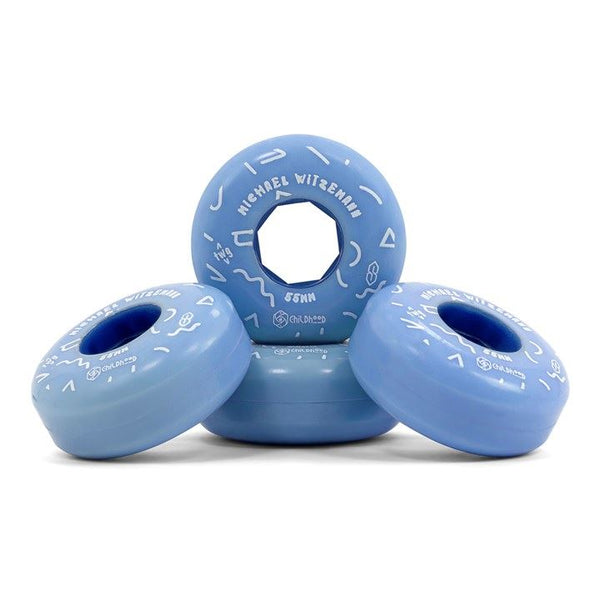 Red Eye Childhood Witzemann Inline Skate Wheels - Blue