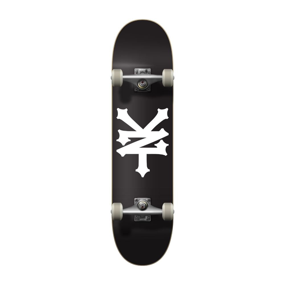 Zoo York OG 95 Crackerjack Black / White Complete Skateboard - 7.75"