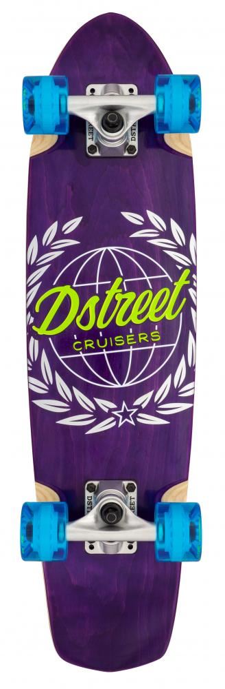 D Street Cruiser Atlas Complete Cruiser Skateboard - 7.25