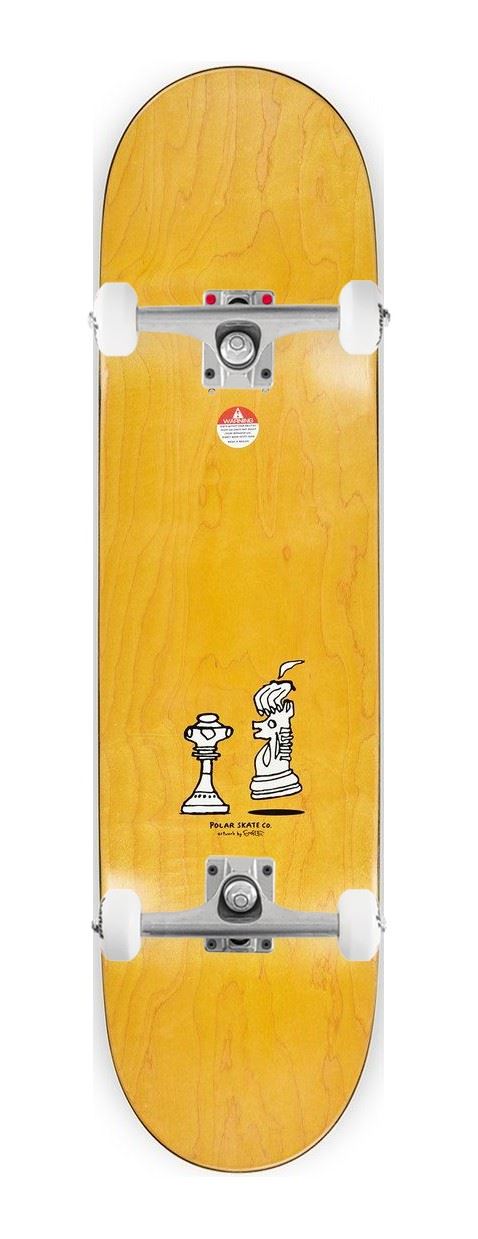 Polar Skate Co DANE BRADY - Checkmate x Venom Custom Complete Skateboard - 8