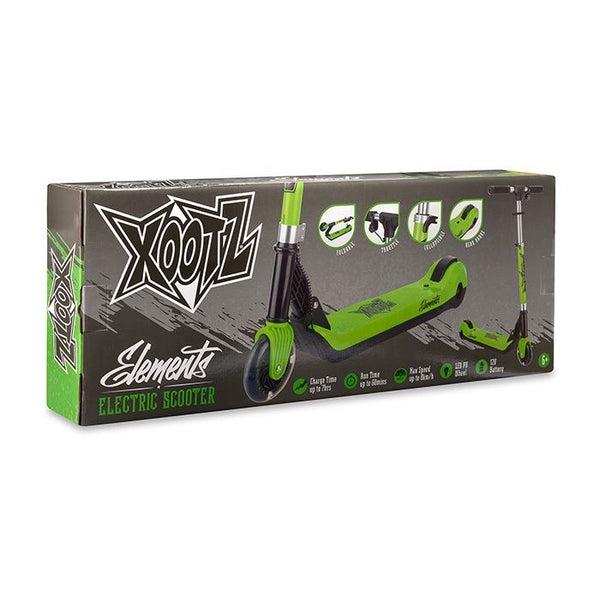 Xootz Elements Electric Scooter Lithium - Green