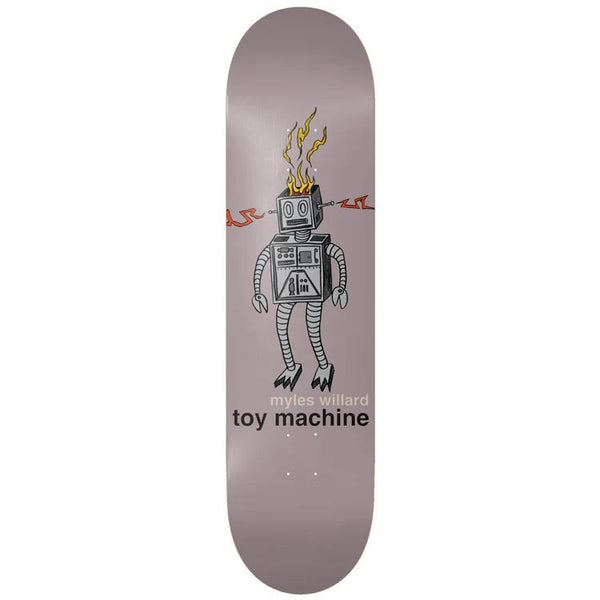 Toy Machine Myles Willard 'Robot Fire' Skateboard Deck - 8.25
