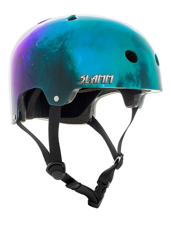 Slamm Scooters Logo Helmet - Nebula - Skatewarehouse.co.uk