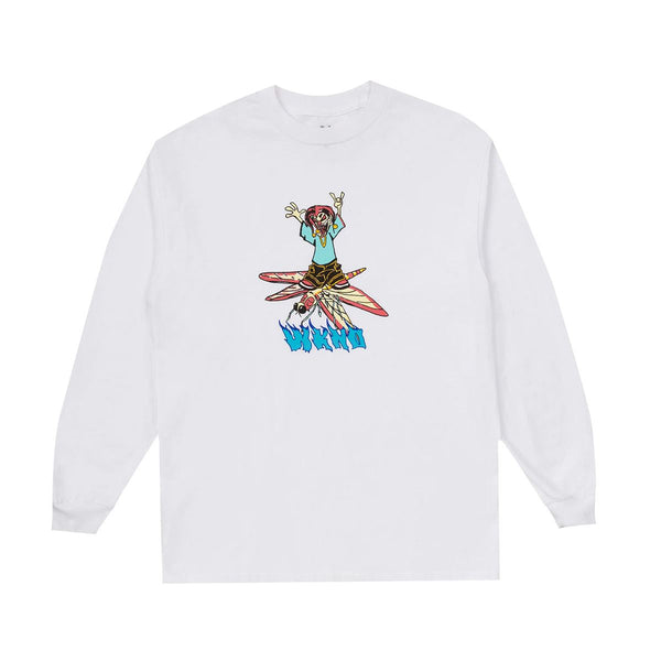 WKND Runaway L/S Tee White - Skatewarehouse.co.uk