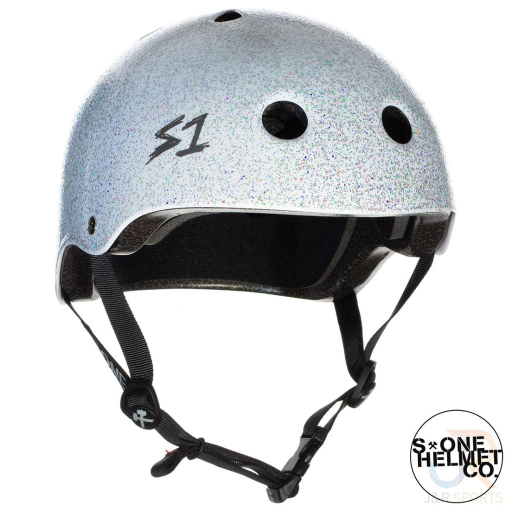 S1 Lifer Helmets - White Glitter