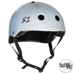 S1 Lifer Helmets - White Glitter