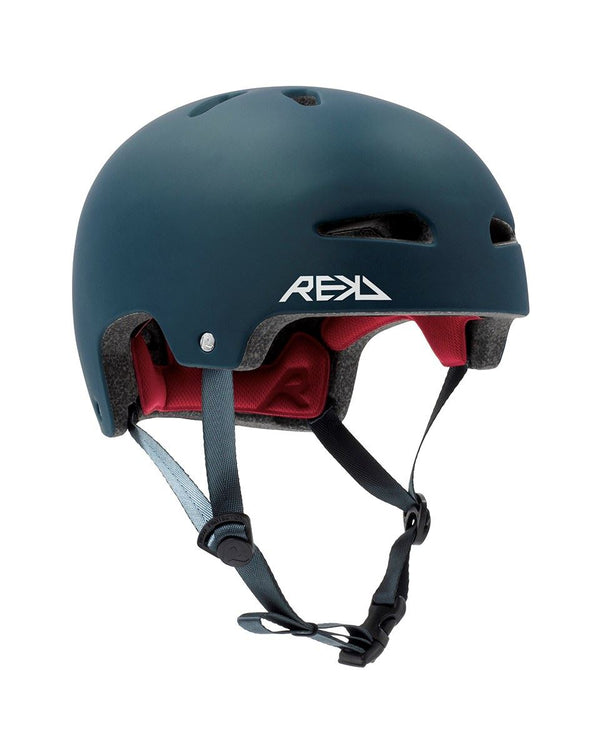 REKD Ultralite In-Mold Helmet - Blue - Skatewarehouse.co.uk