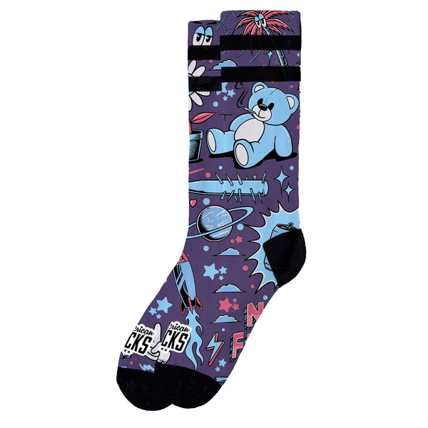 American Socks No Future - Mid High Socks