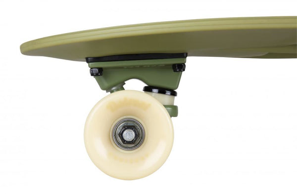 D Street Cruiser Army Green Complete Cruiser Skateboard - 6.9
