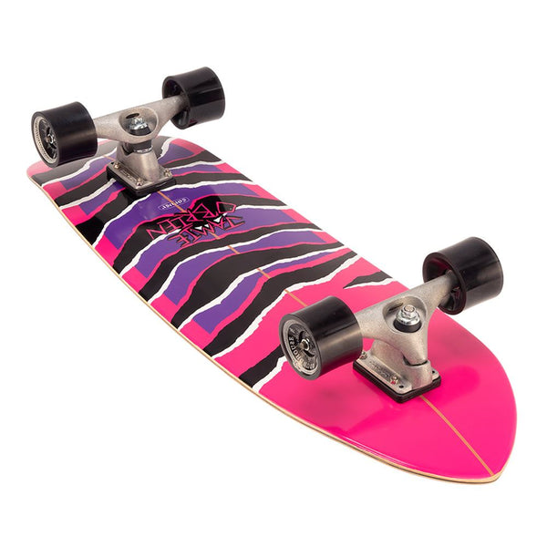 Carver JOB Pink Tiger - CX Surfskate Cruiser Skateboard - 10.25