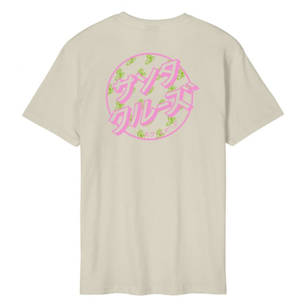 Santa Cruz T-Shirt Off Hando T-Shirt - Natural - Skatewarehouse.co.uk