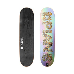 Plan B Shrooms Holographic Plan B Skateboard Deck - 8.375"