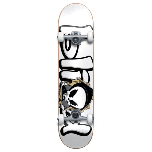 Blind Classic Bust Out Reaper White Complete Skateboard - 8.25