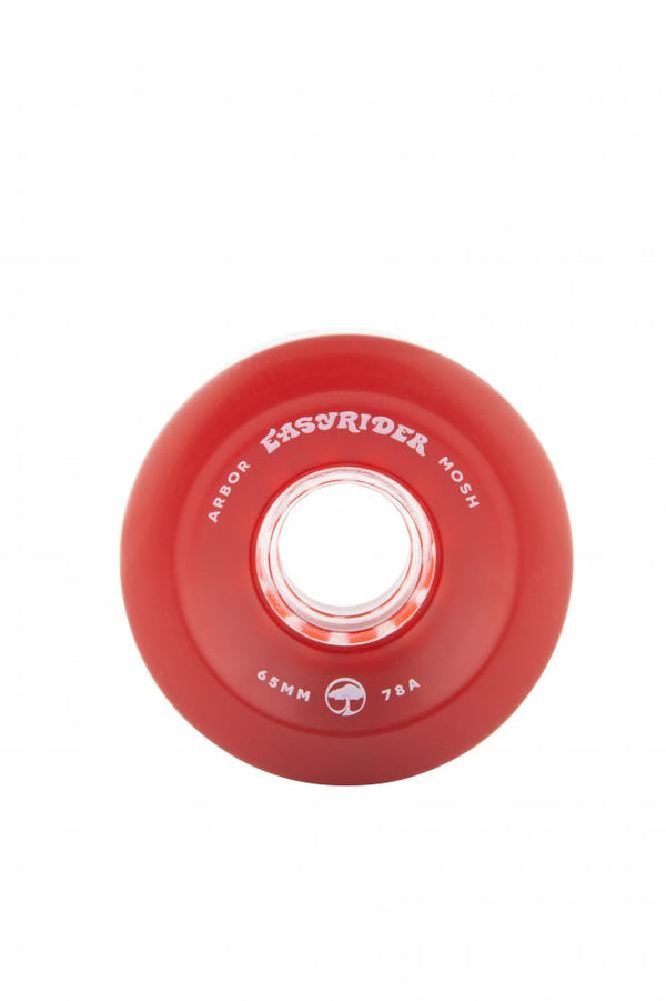 Arbor Easyrider Skateboard Wheels Mosh 78a - Vintage Red - Skatewarehouse.co.uk