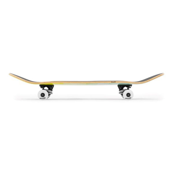 Enuff Geometric Green Complete Skateboard Bundle - SFR Helmet & Pads